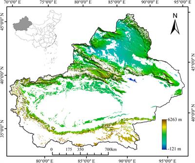 Climate change and topographic differences influence grassland vegetation greening across environmental gradients